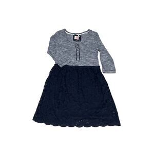 Lilka, Navy Blue Lace‎ Dress, Size XS, KB187